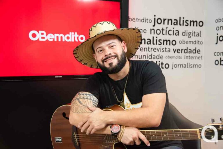 Cantor Gian Vanutti se prepara para gravar clipe em Umuarama nesta quarta-feira