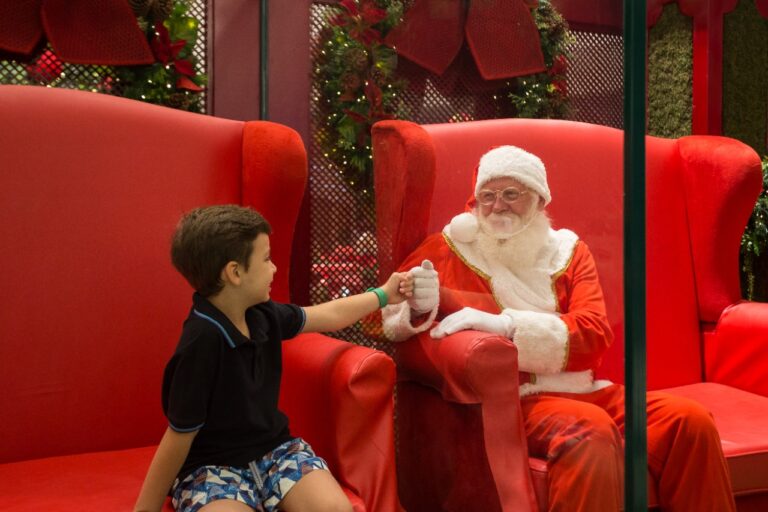 Fantasia na Neve é o tema escolhido para a comemoração do Natal no Palladium Umuarama