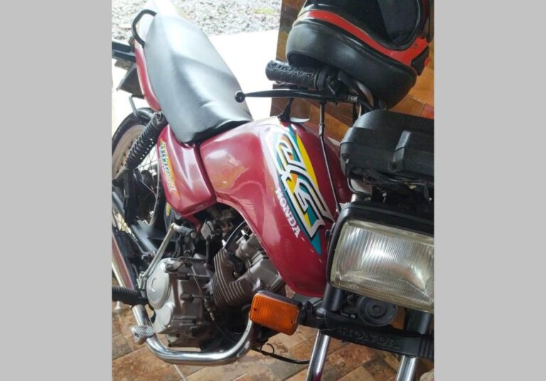 Umuarama: Pedreiro que teve moto furtada pede ajuda para encontrar veículo