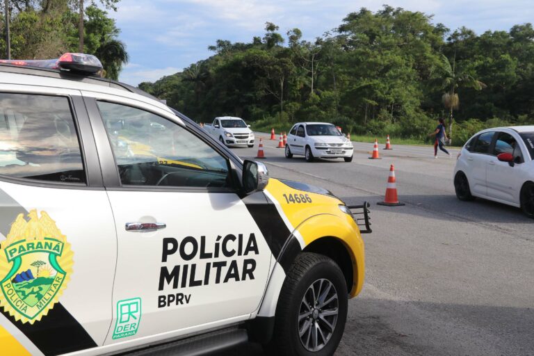 Polícia Rodoviária registra 83 acidentes nas rodovias do Paraná no feriado prolongado