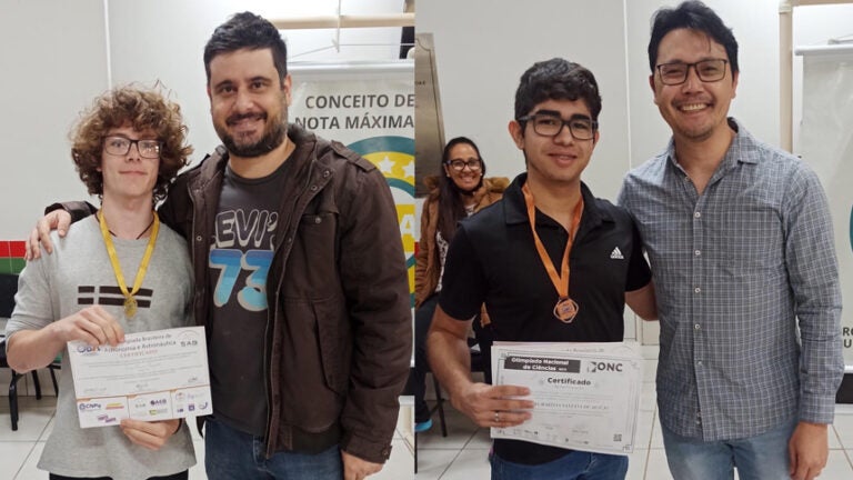 Alunos do IFPR de Umuarama conquistam medalhas na Olimpíada de Astronomia e Astronáutica