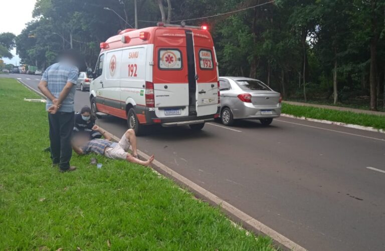 Pedestre é atropelado na avenida Castelo Branco, em frente ao Bosque do Índio
