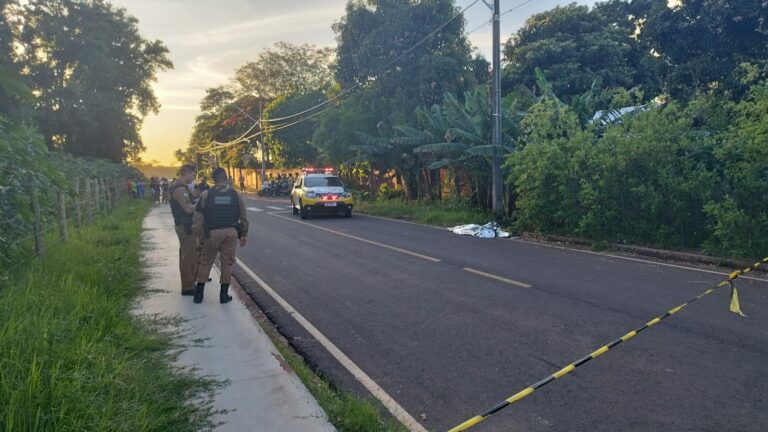 Homem é morto a tiros no Parque Dom Pedro I nesta quinta-feira, em Umuarama