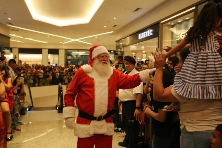 Último dia para visitar o Papai Noel no Shopping Palladium Umuarama
