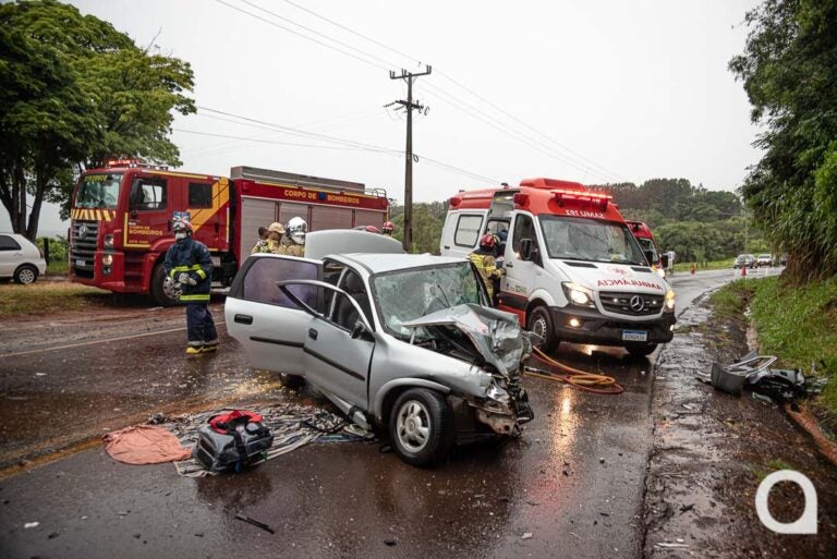 Falece o condutor de veículo que se envolveu em acidente entre Umuarama e Xambrê