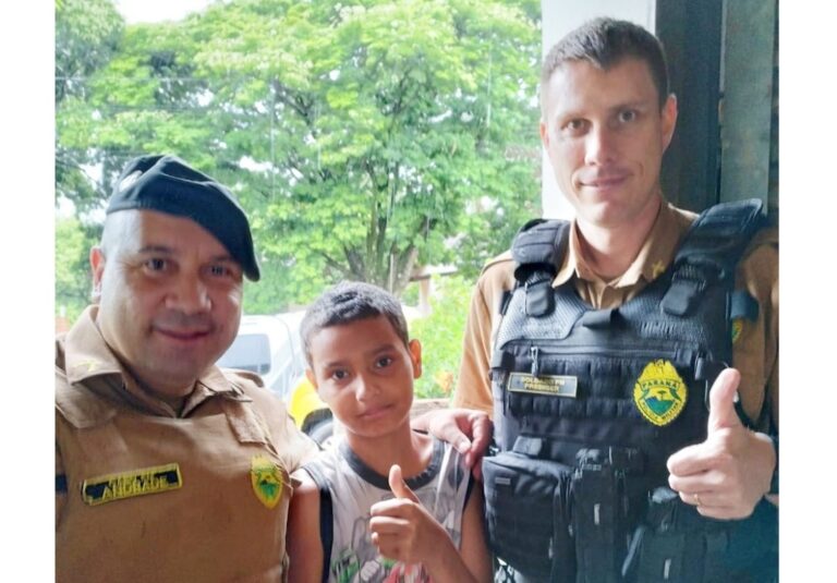 Criança de Tapejara é localizada com a ajuda da Polícia Militar