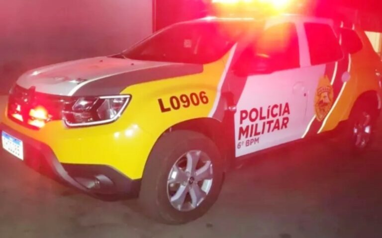 Contrabandista que entregaria pneus em Umuarama é interceptado pela PM em Guaíra