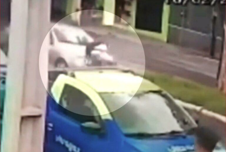 Vídeo mostra momento em que criança é atropelada em Maringá