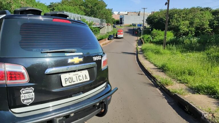 Ponte de acesso ao bairro São Cristóvão está interditada após morte de homem