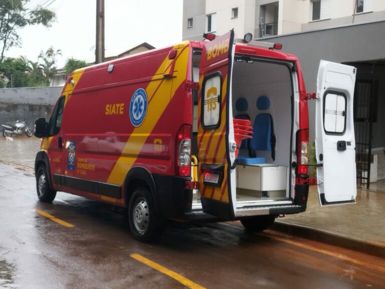 Umuarama: Trabalhador fica ferido ao cair de uma altura de cerca de 3 metros