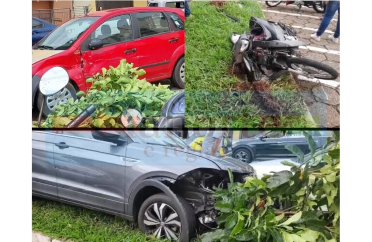 Vídeo mostra acidente impressionante na região central de Cianorte