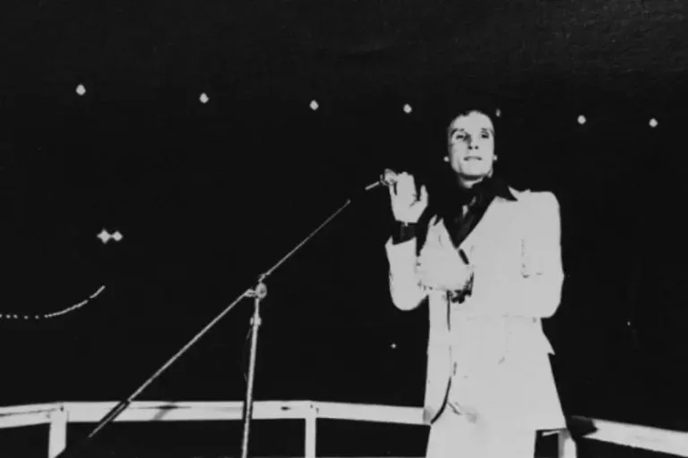 Foto do show do Rei Roberto Carlos em Umuarama.