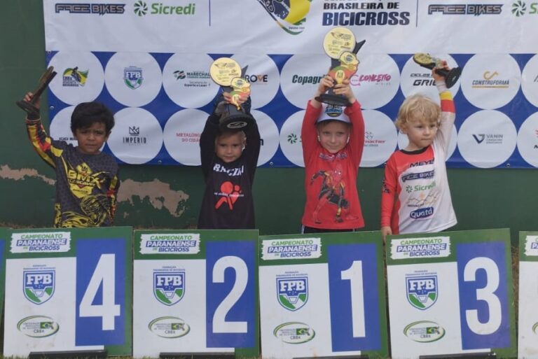 Promessa do bicicross, umuaramense de 3 anos conquista pódio no Sul-Brasileiro&nbsp;