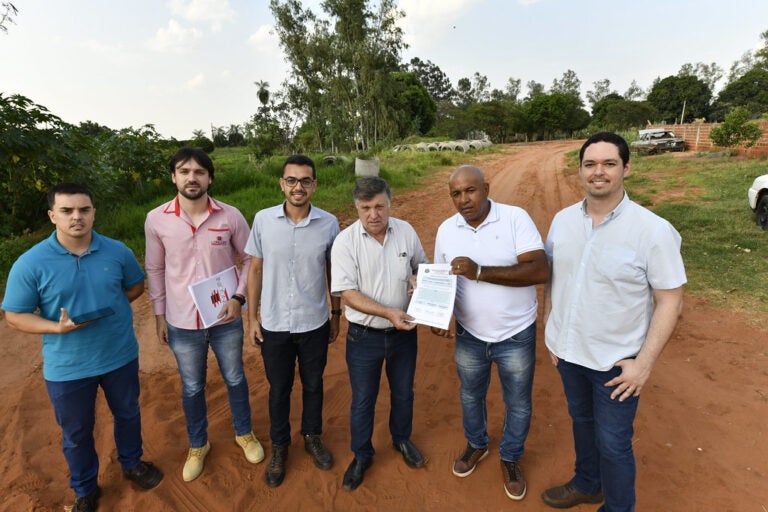 Pozzobom autoriza pavimentação de diversas ruas do distrito de Serra dos Dourados