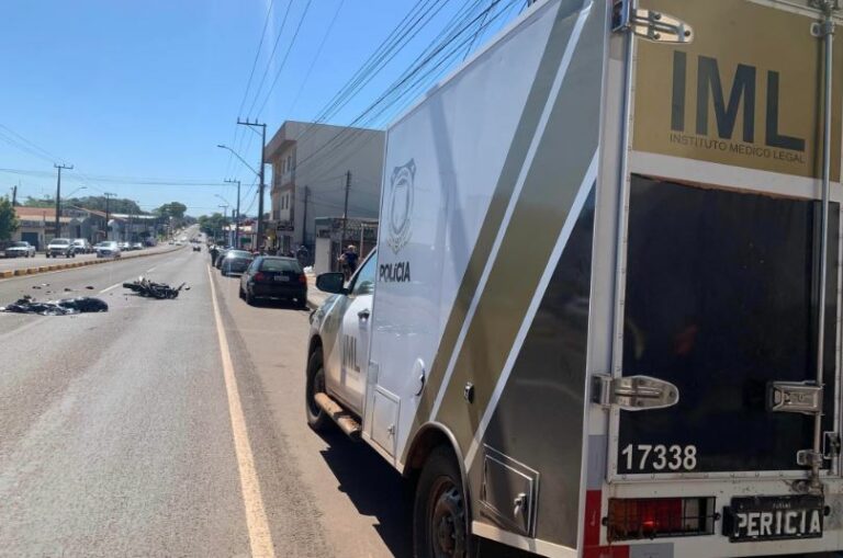 Campo Mourão: Homem não resiste a ferimentos após cair da moto e ser atropelado por carreta