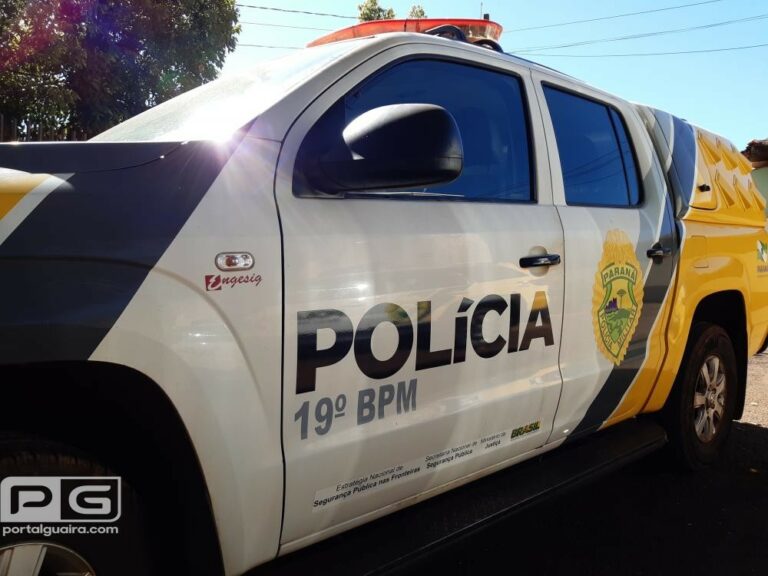 PM de Guaíra recupera Hilux roubada em Pitanga; dono do veículo foi mantido de refém
