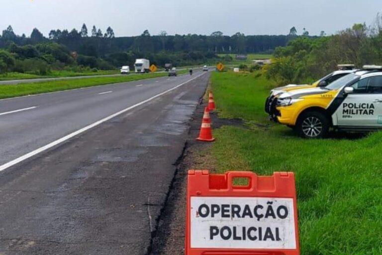 Operação Padroeira: PRE intensifica fiscalização em rodovias do Paraná durante o feriado prolongado