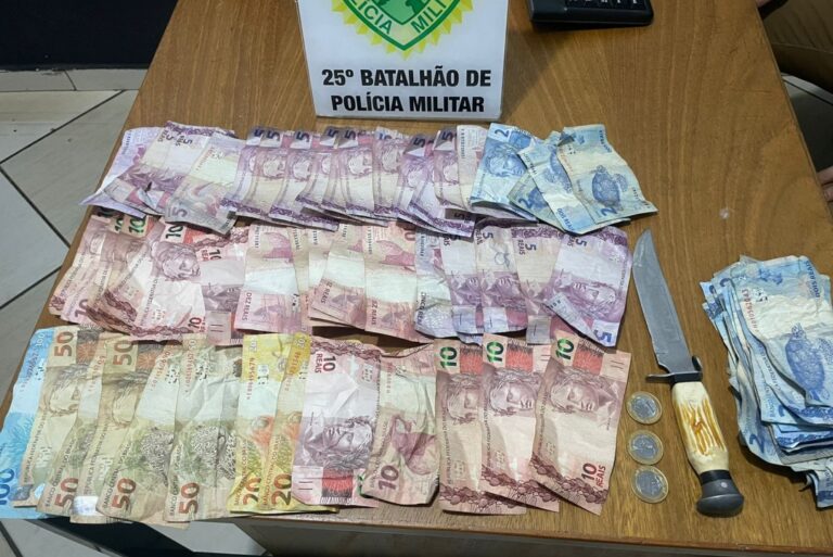 Ladrão encontrado em motel de Umuarama escondeu quase R$ 800 dentro da cueca