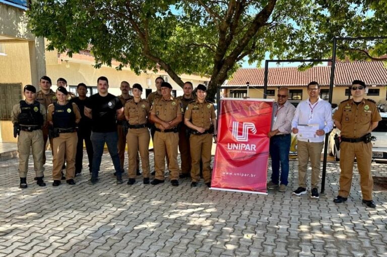 Policiais do 25º Batalhão participam de palestra sobre bem-estar e saúde