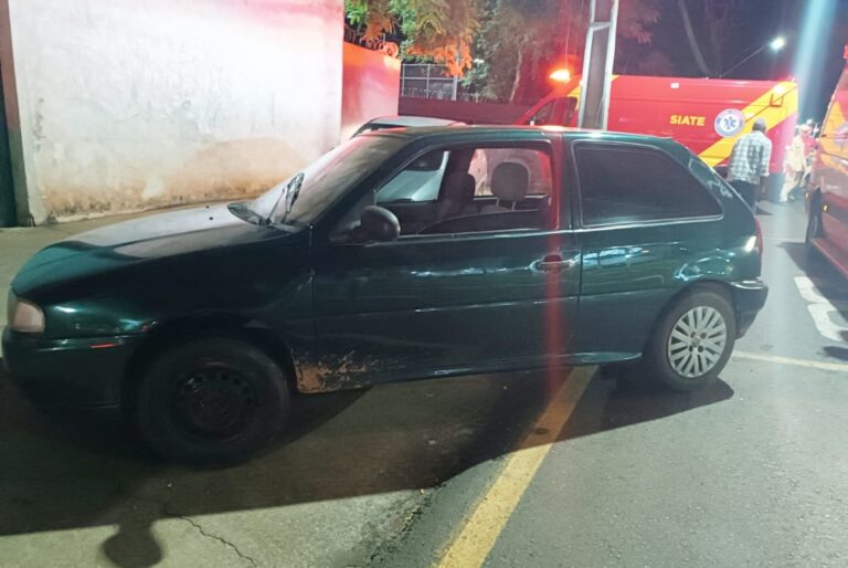 Idoso embriagado que estava na contramão se envolve em acidente que deixou motociclista ferido