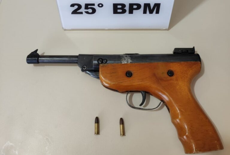 Homem é preso por violência doméstica e posse irregular de arma de fogo em Ivaté