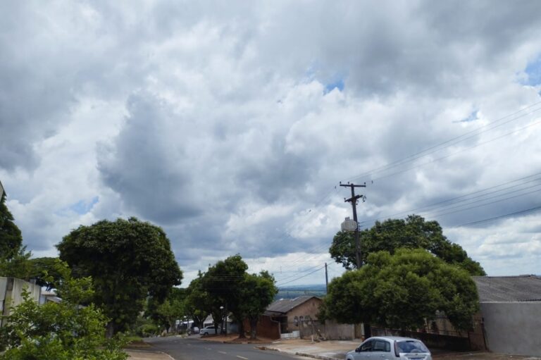 Inmet divulga alerta de possibilidade de tempestade para a região de Umuarama neste sábado