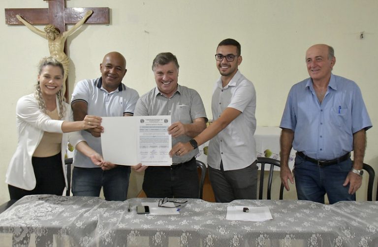 Praça do distrito de Serra dos Dourados será totalmente transformada com início imediato das obras