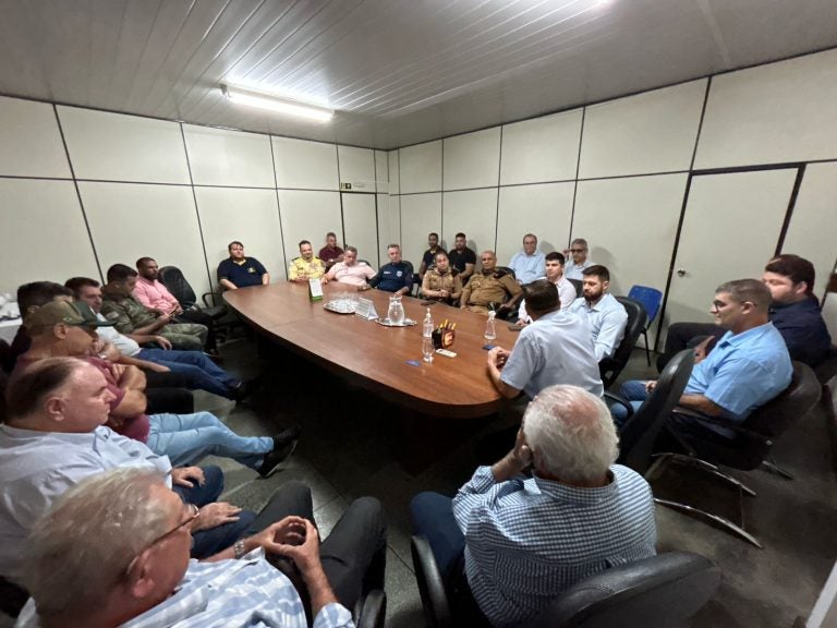 Reunião das forças de segurança para a Expo Umuarama 2024