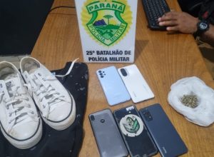 Assaltantes levam celulares de mulheres em Icaraíma e são presos horas depois