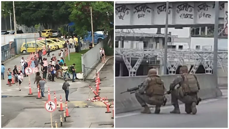 Homem faz reféns em ônibus na rodoviária do Rio de Janeiro