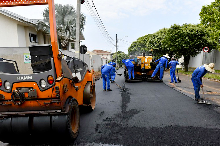 Município investirá mais R$ 13,8 milhões em asfalto, totalizando R$ 23,5 milhões