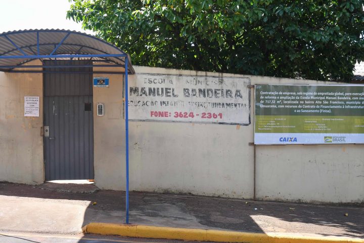 Licitação possibilita Prefeitura de Umuarama retomar obra da Escola Manuel Bandeira