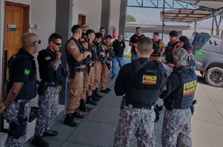 Polícia Civil, Militar e Força Nacional realizam operação de combate ao tráfico em Maria Helena