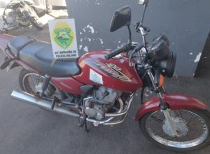 PM de Umuarama recupera motocicleta que havia sido furtada em Goioerê