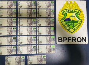 Jovens que adquiriram R$ 4 mil em notas falsas são presos pelo BPFron