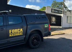 PCPR e Força Nacional prendem homem condenado por feminicídio, em Cruzeiro do Oeste
