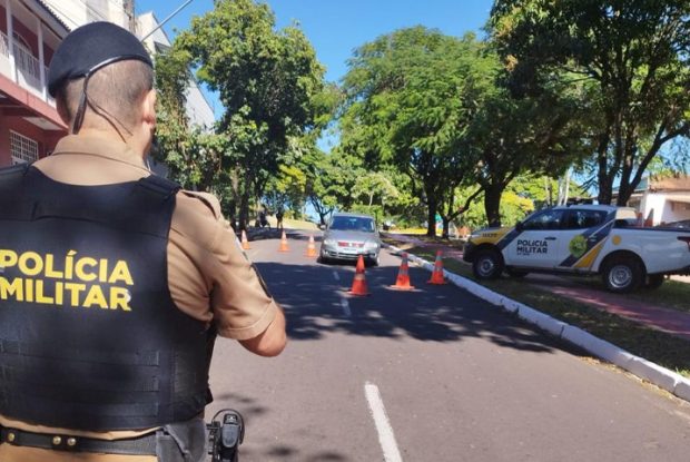 Blitz de trânsito em Umuarama reforça segurança; fiscalização resultou em 5 notificações
