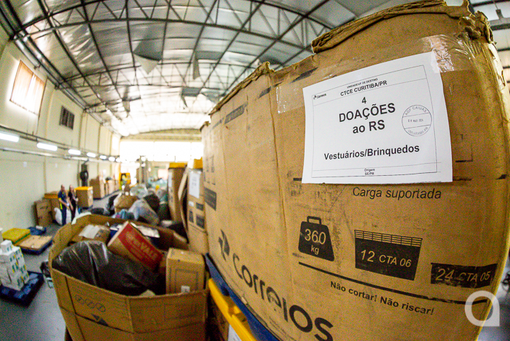 Correios do Paraná enviam 180 toneladas de donativos para o RS; Saiba como doar em Umuarama
