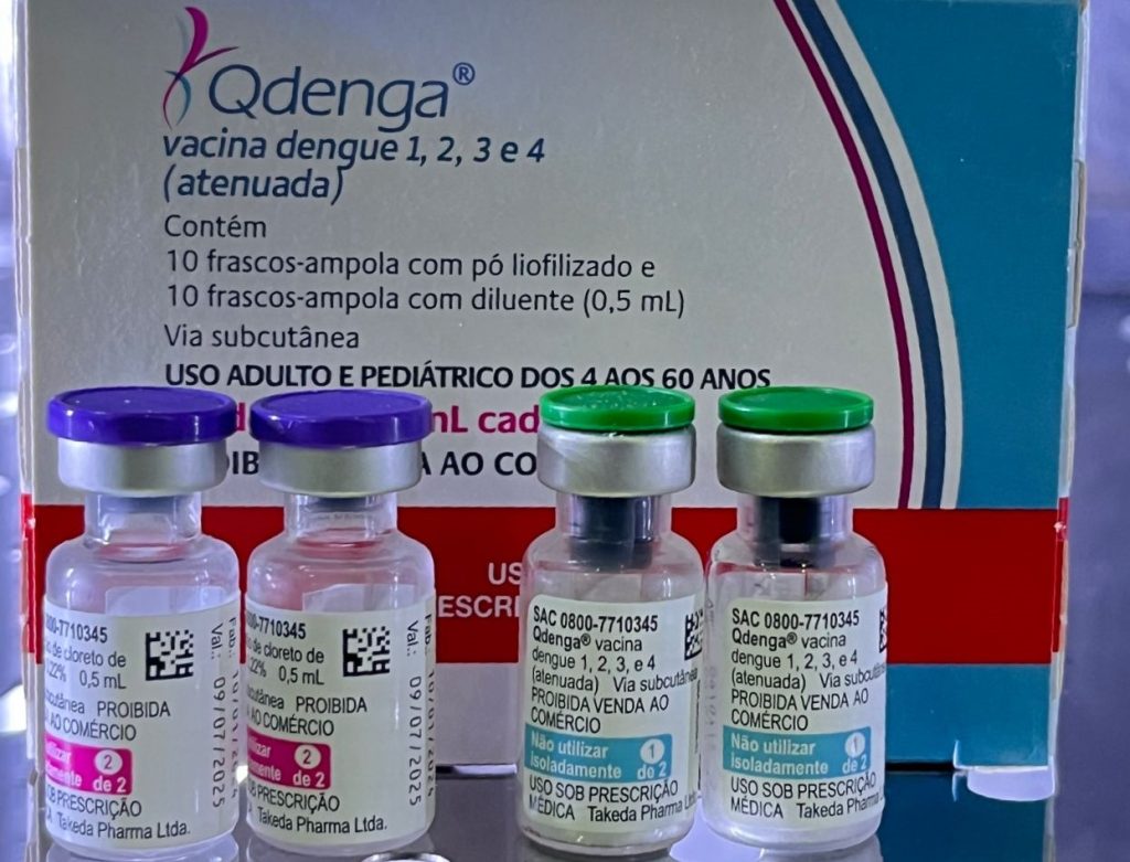 Procura por vacinas contra a dengue é baixa e preocupa Secretaria de Saúde de Umuarama