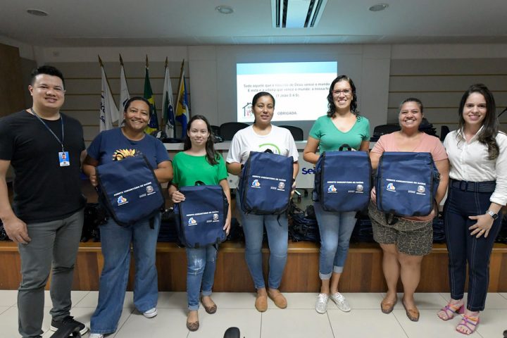 Em Umuarama, agentes comunitários de Saúde recebem capacitação e novas bolsas