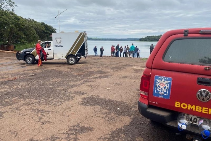 Localizados corpos de homens desaparecidos após barco naufragar no Lago de Itaipu
