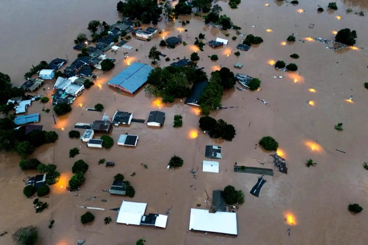 Mais de 78% dos municípios gaúchos foram afetados pelas chuvas