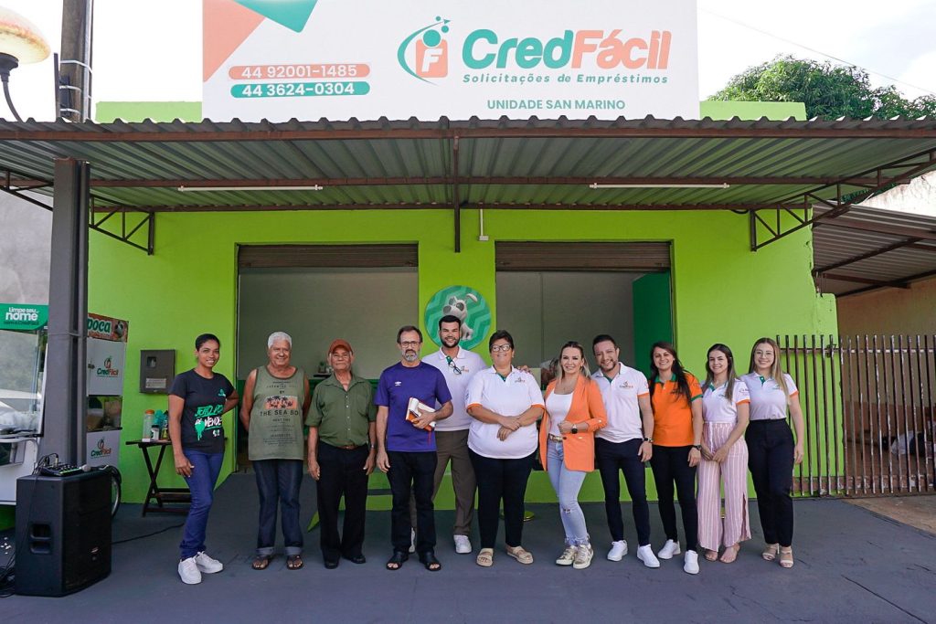 Projeto CredFácil no bairro inaugura sua primeira unidade no Parque San Marino