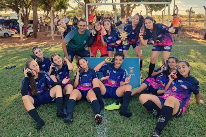 São Jorge do Patrocínio conquista título do futebol feminino no Paraná Bom de Bola