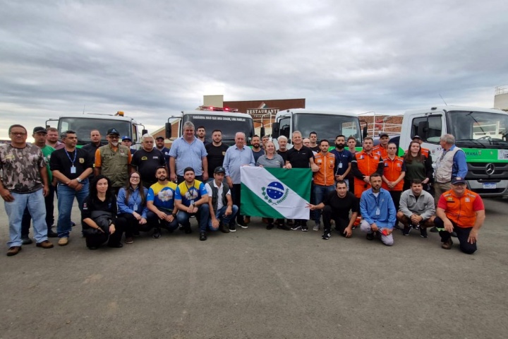 Técnicos do IAT vão para o Rio Grande do Sul com 11 caminhões-pipa para força-tarefa