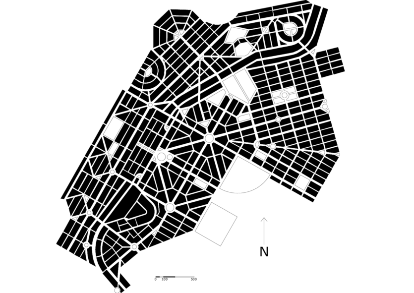 Figura 4 Mapa De Umuarama Espacos Publicos E Privados
