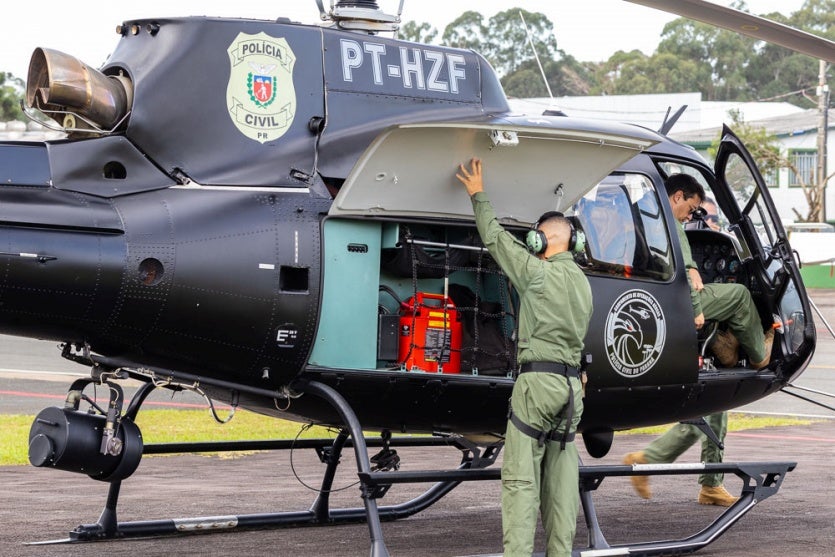Pcpr Comemora Oito Anos Do Grupamento De Operações Aéreas