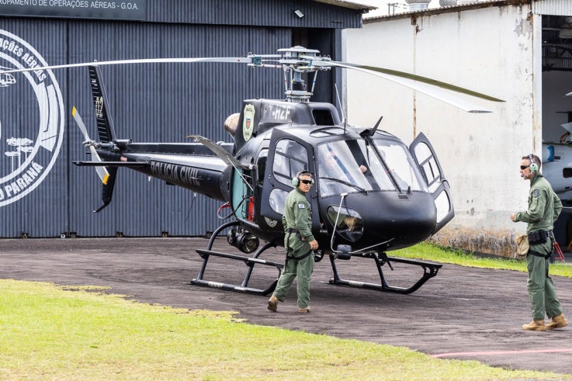 Pcpr Comemora Oito Anos Do Grupamento De Operações Aéreas