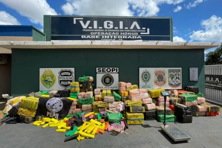 Pcpr Apreende Mais De 3,5 Toneladas De Maconha Em Santo Inácio