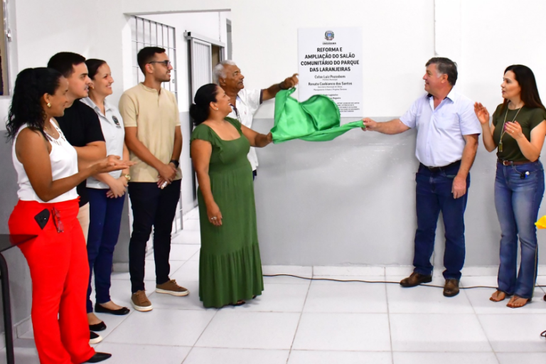 Totalmente Reformado, Salão Comunitário Do Parque Laranjeiras é Reinaugurado